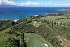 Kapalua (Plantation) 8th Tee Aerial